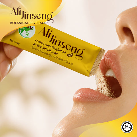 AliJinseng Botanical Beverage packet